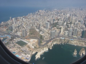 Beirut desde el cielo